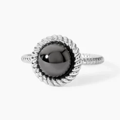 Bague Adelyne Argent Blanc Céramique|Marc Orian New