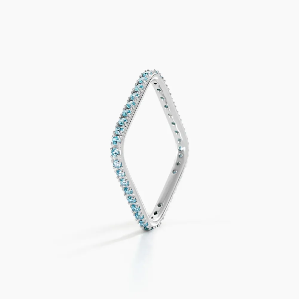 Bague Aeselya Argent Blanc Oxyde De Zirconium|Marc Orian Outlet