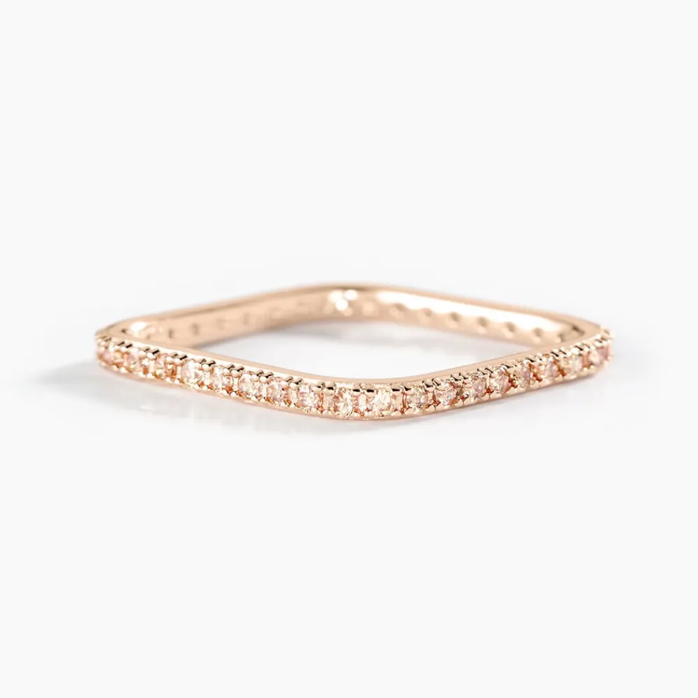 Bague Aeselya Argent Rose Oxyde De Zirconium|Marc Orian Outlet