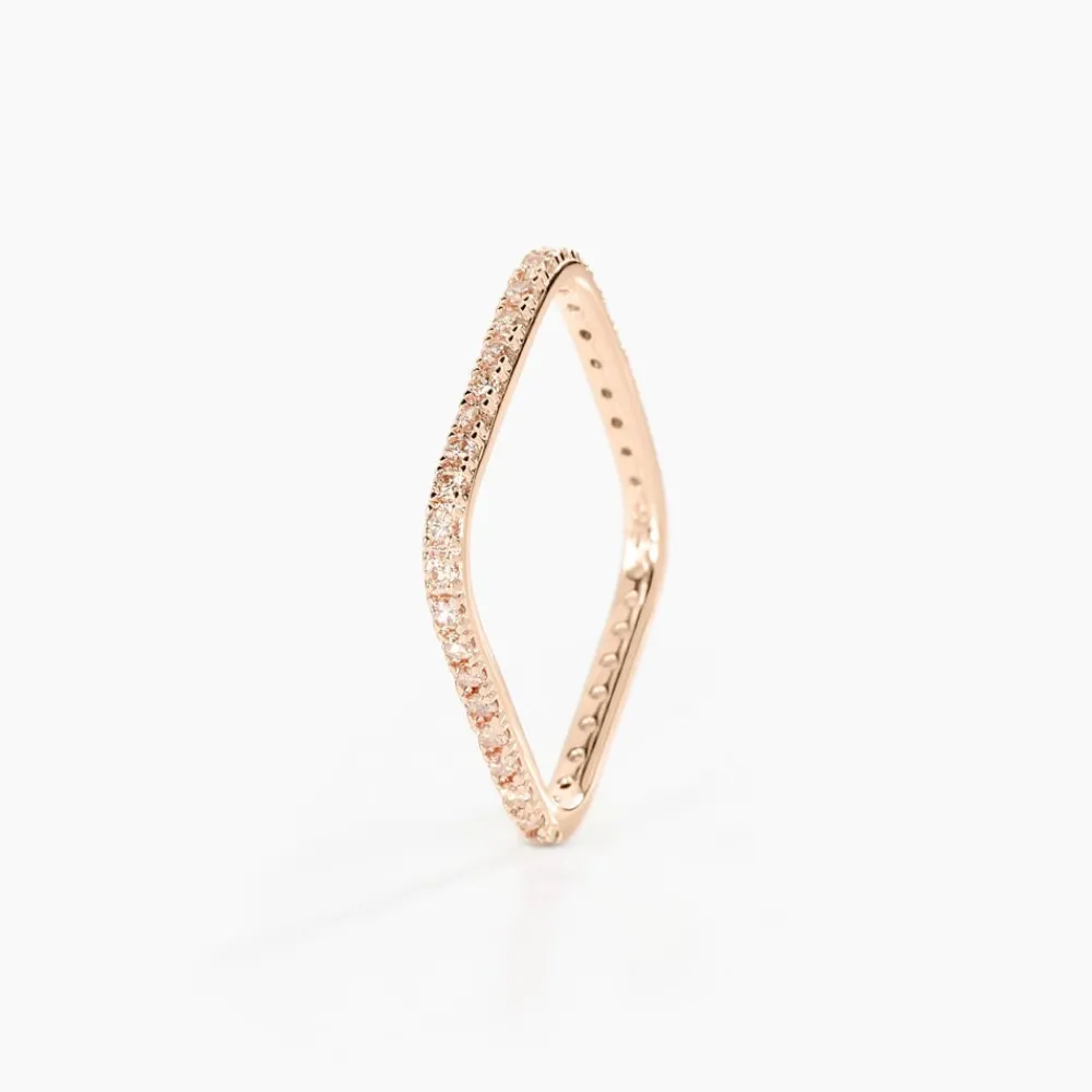 Bague Aeselya Argent Rose Oxyde De Zirconium|Marc Orian Outlet