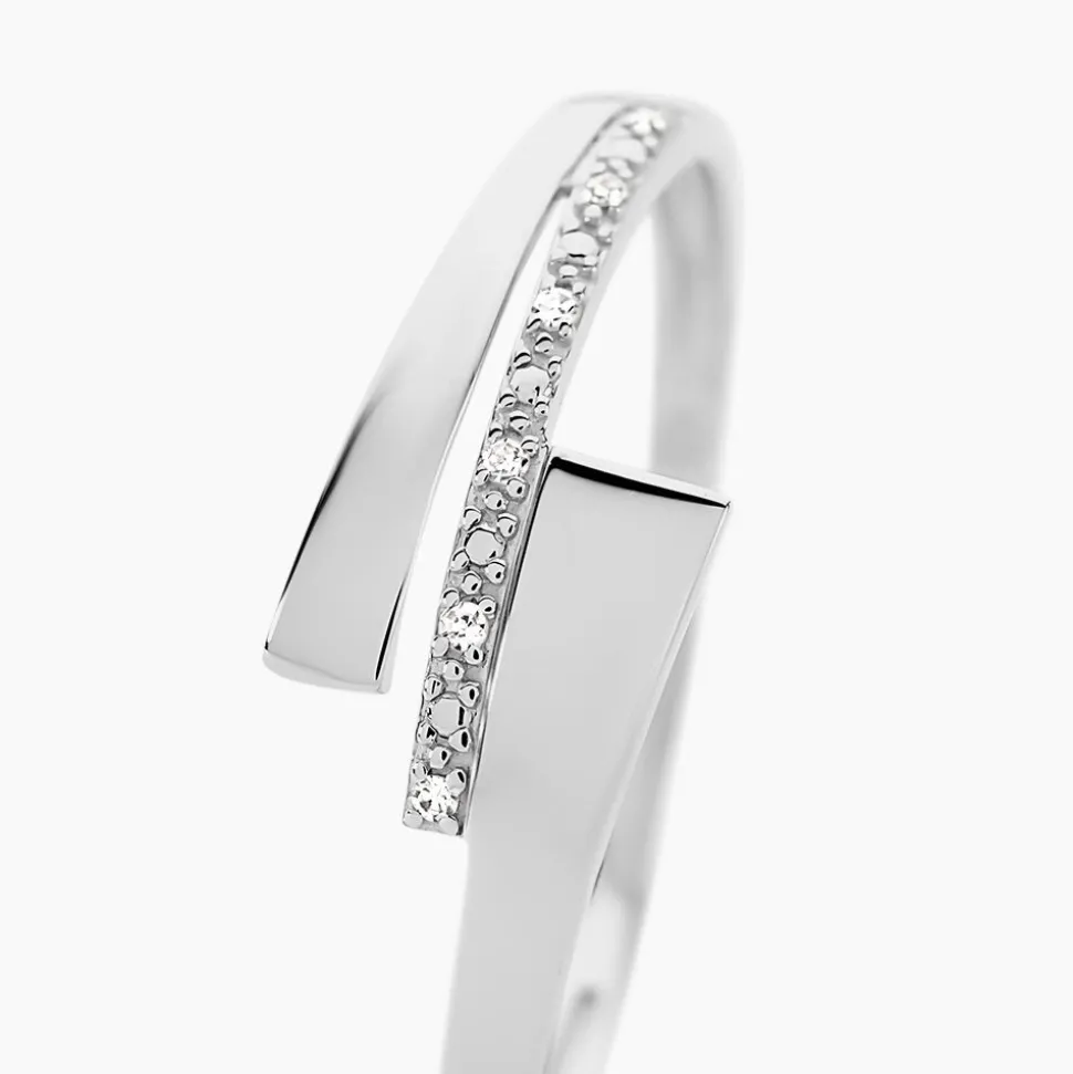 Bague Ainhoa Or Blanc Diamant