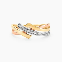 Bague Ainhoa Or Tricolore Diamant