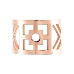 Bague Airelle Acier Rose