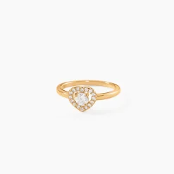 Bague Alais Plaqué Or Jaune Oxyde De Zirconium|Marc Orian Best