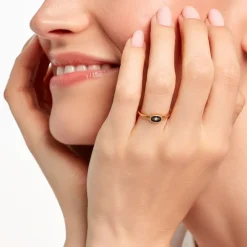 Bague Alerya Plaqué Or Jaune Oxyde De Zirconium|Marc Orian Outlet