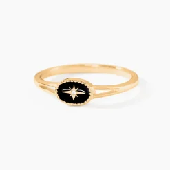 Bague Alerya Plaqué Or Jaune Oxyde De Zirconium|Marc Orian Outlet
