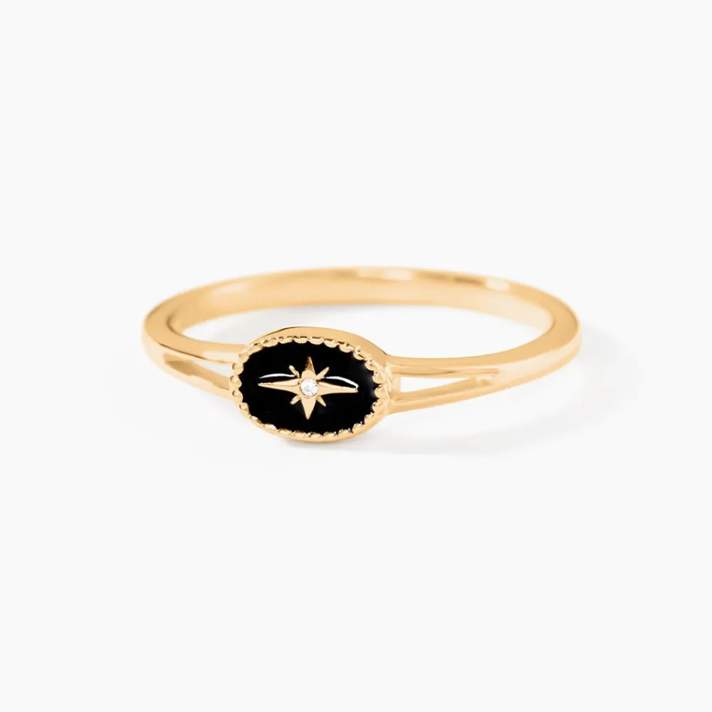 Bague Alerya Plaqué Or Jaune Oxyde De Zirconium|Marc Orian Outlet
