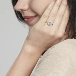Bague Allande Or Jaune Topaze Et Oxyde De Zirconium|Marc Orian Clearance
