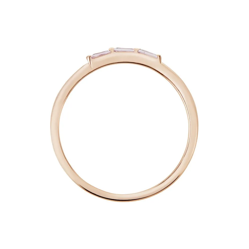 Bague Andrew Argent Rose Oxyde De Zirconium Rose|Marc Orian