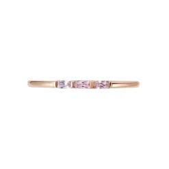 Bague Andrew Argent Rose Oxyde De Zirconium Rose|Marc Orian