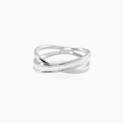 Bague Anelyse Or Blanc Oxyde De Zirconium|Marc Orian Clearance