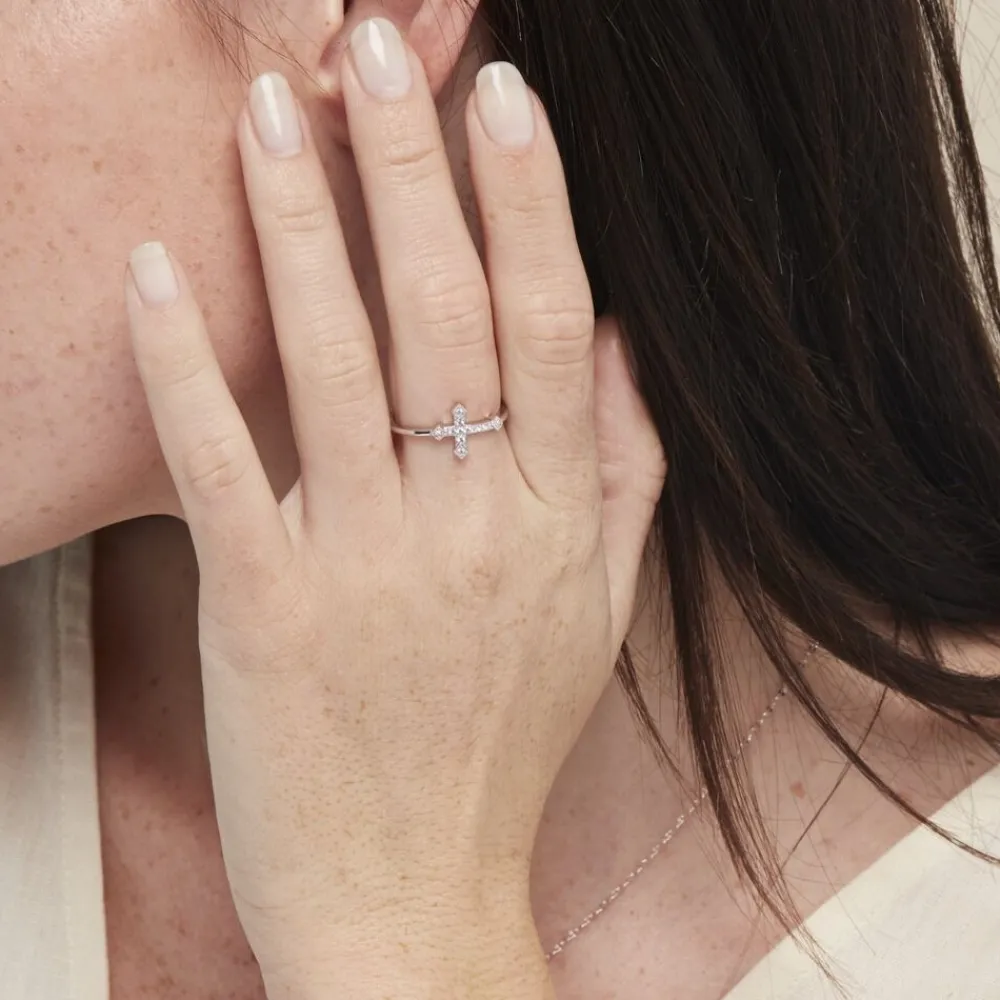 Bague Angel Argent Blanc Oxyde De Zirconium|Marc Orian