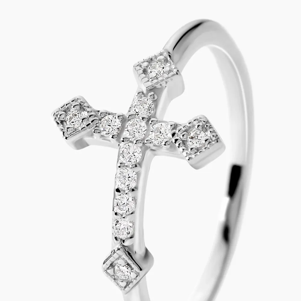 Bague Angel Argent Blanc Oxyde De Zirconium|Marc Orian