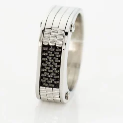 Bague Annastasia Acier Blanc|JOURDAN Online