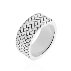 Bague Argent Blanc|JOURDAN Outlet