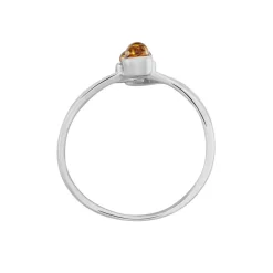 Bague Argent Blanc Accorus Ambre|Marc Orian Hot