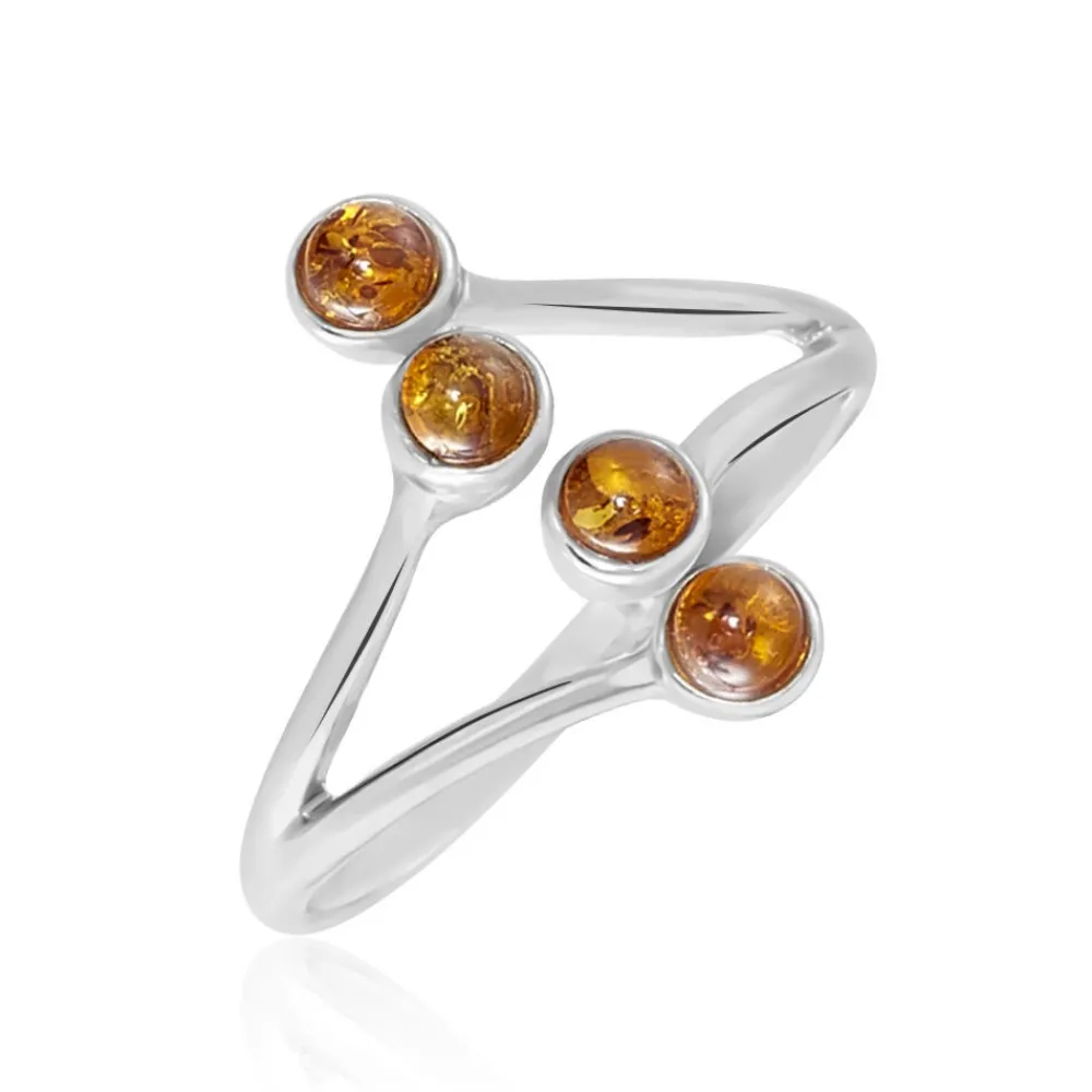 Bague Argent Blanc Accorus Ambre|Marc Orian Hot