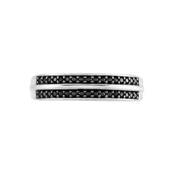 Bague Argent Blanc Agapios Oxydes De Zirconium|Marc Orian New