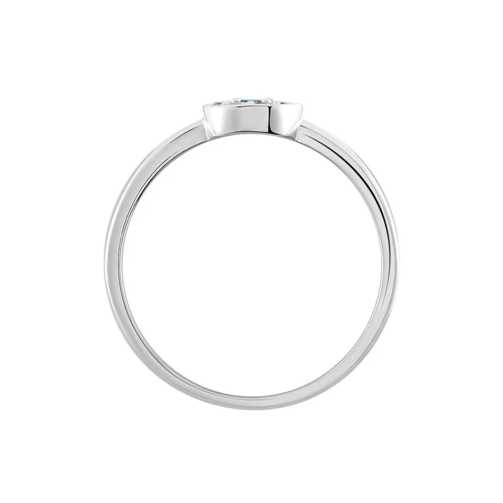 Bague Argent Blanc Auxana Oxyde De Zirconium|Marc Orian Sale