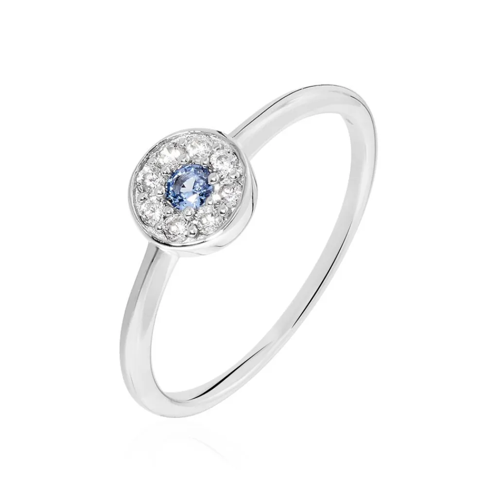 Bague Argent Blanc Auxana Oxyde De Zirconium|Marc Orian Sale