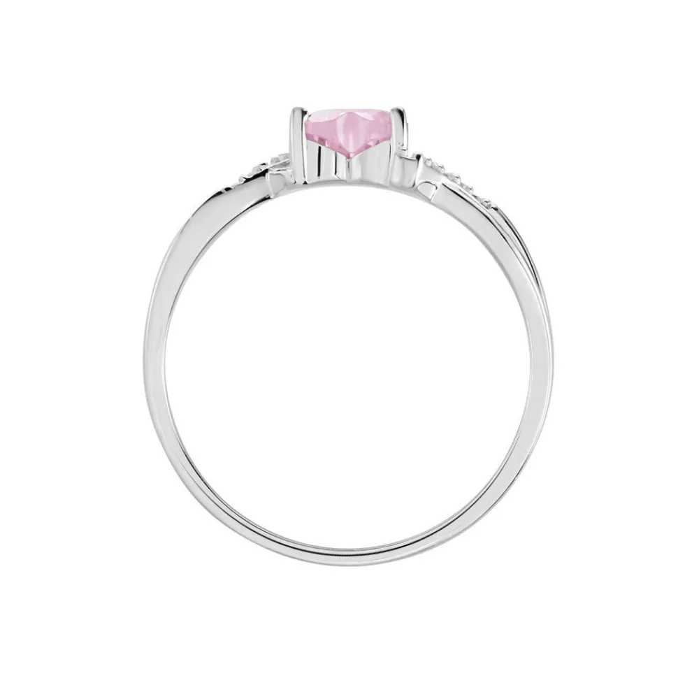 Bague Argent Blanc Avalon Oxyde De Zirconium|Marc Orian Outlet