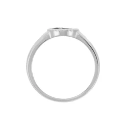 Bague Argent Blanc Lugus Email Et Oxyde De Zirconium|Marc Orian Clearance