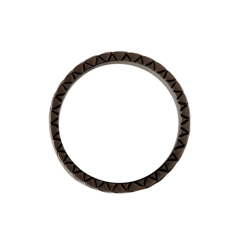 Bague Argent Noir|JOURDAN Online
