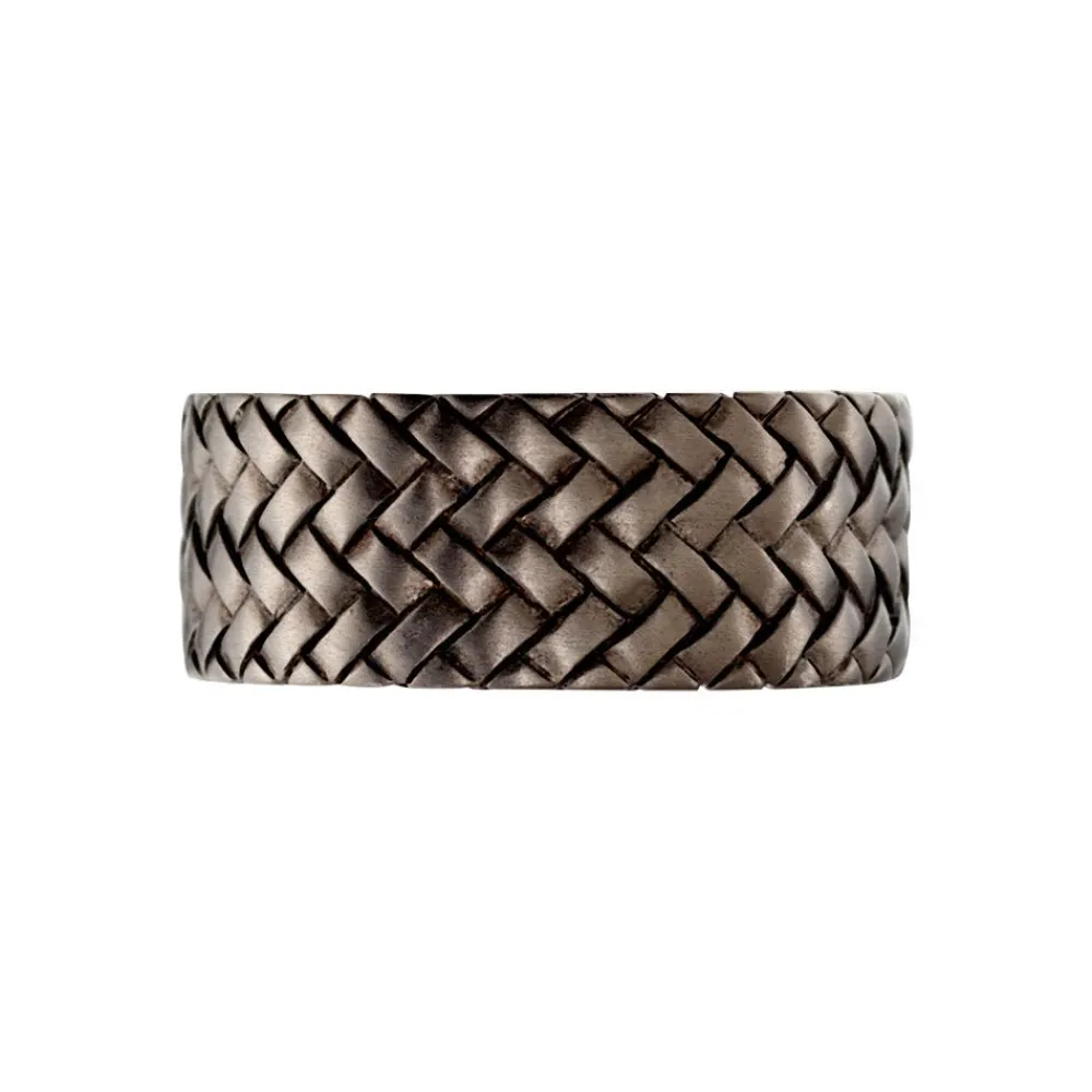 Bague Argent Noir|JOURDAN Online