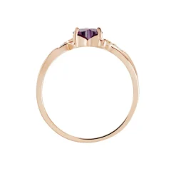 Bague Argent Rose Avalon Oxyde De Zirconium|Marc Orian Online