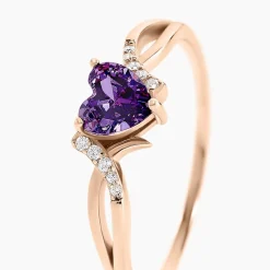 Bague Argent Rose Avalon Oxyde De Zirconium|Marc Orian Online