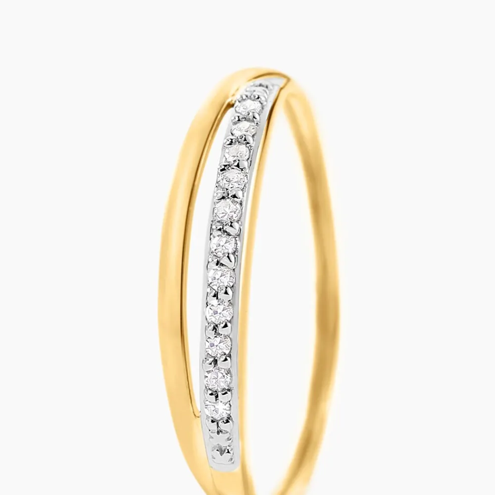 Bague Arslane Or Jaune Diamant|Marc Orian Outlet