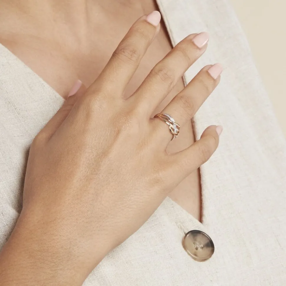 Bague Assa Or Jaune Diamants