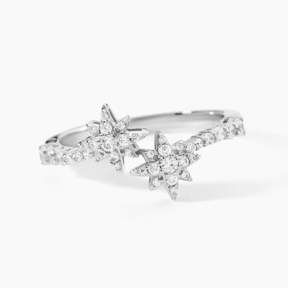 Bague Astria Argent Blanc Oxyde De Zirconium|Marc Orian New
