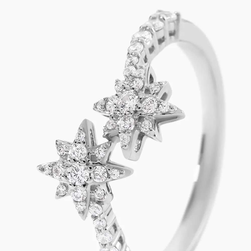 Bague Astria Argent Blanc Oxyde De Zirconium|Marc Orian New