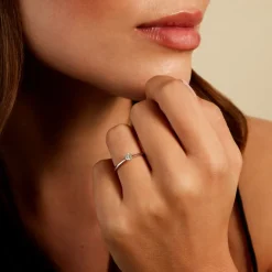 Bague Athena Platine Blanc Diamant|Marc Orian Best