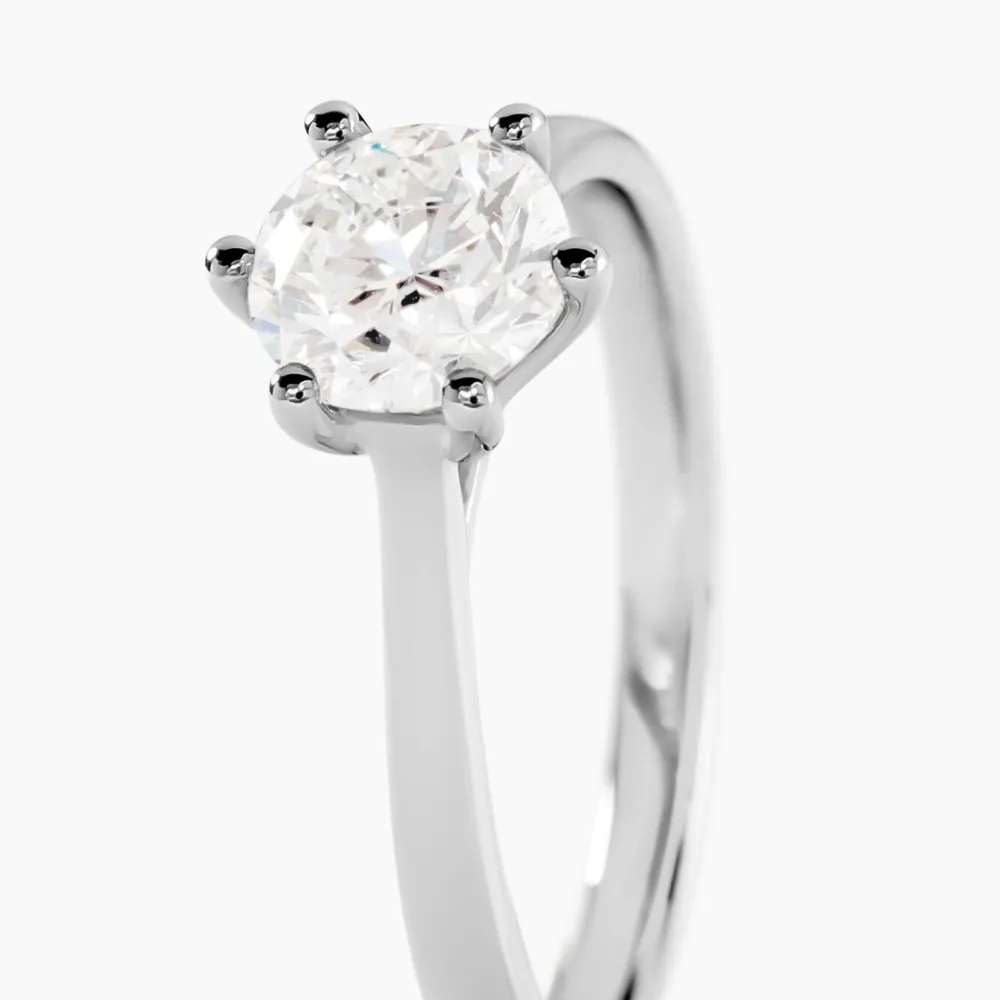 Bague Athena Platine Blanc Diamant|Marc Orian