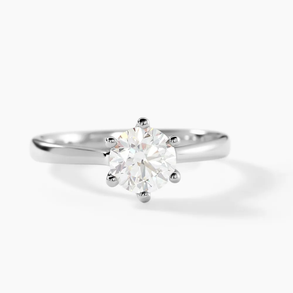Bague Athena Platine Blanc Diamant|Marc Orian