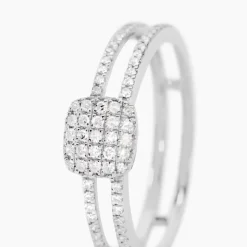Bague Aude Or Blanc Diamant