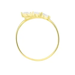 Bague Audrica Or Jaune Oxyde De Zirconium