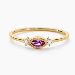 Bague Azel Plaqué Or Jaune Oxyde De Zirconium|Marc Orian Best