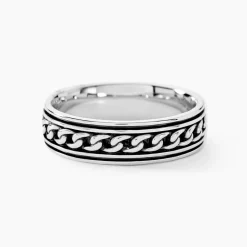 Bague Balthazar Argent Blanc