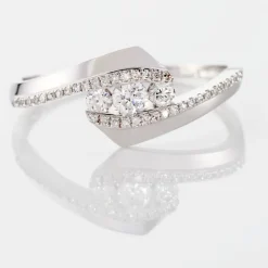 Bague Barbara Or Blanc Diamant