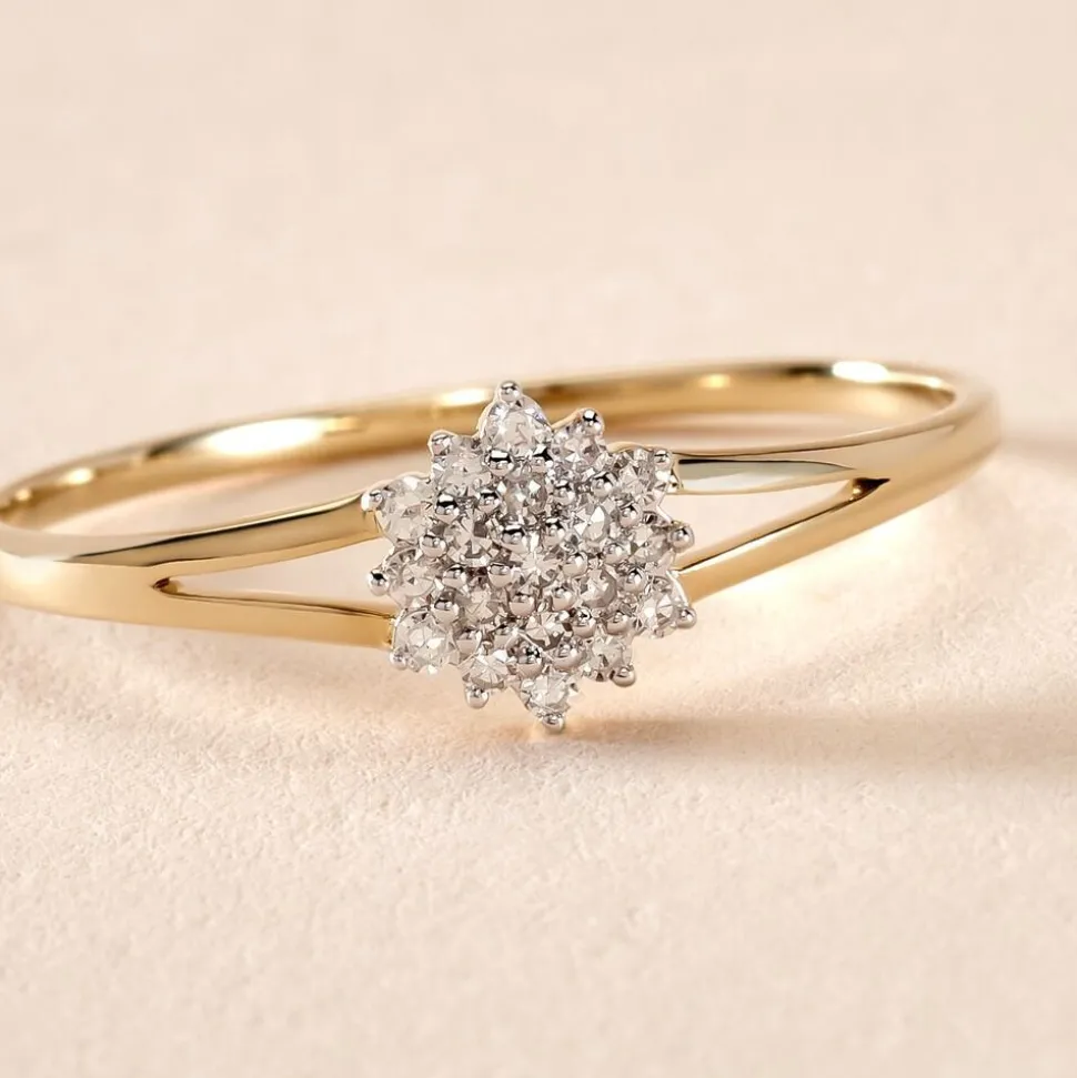 Bague Barbra Or Jaune Diamant