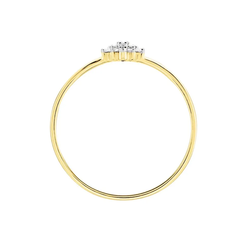 Bague Barbra Or Jaune Diamant