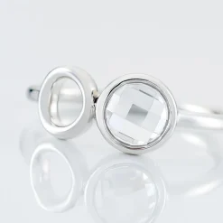 Bague Bastiano Argent Blanc Oxyde De Zirconium|Marc Orian Outlet