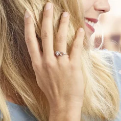 Bague Bastiano Argent Blanc Oxyde De Zirconium|Marc Orian Outlet