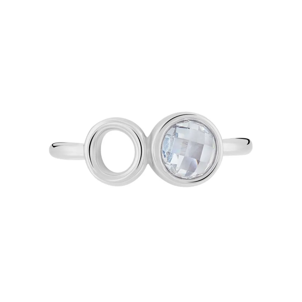 Bague Bastiano Argent Blanc Oxyde De Zirconium|Marc Orian Outlet
