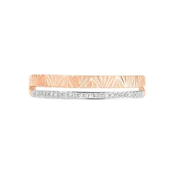 Bague Belindalan Or Bicolore Diamant