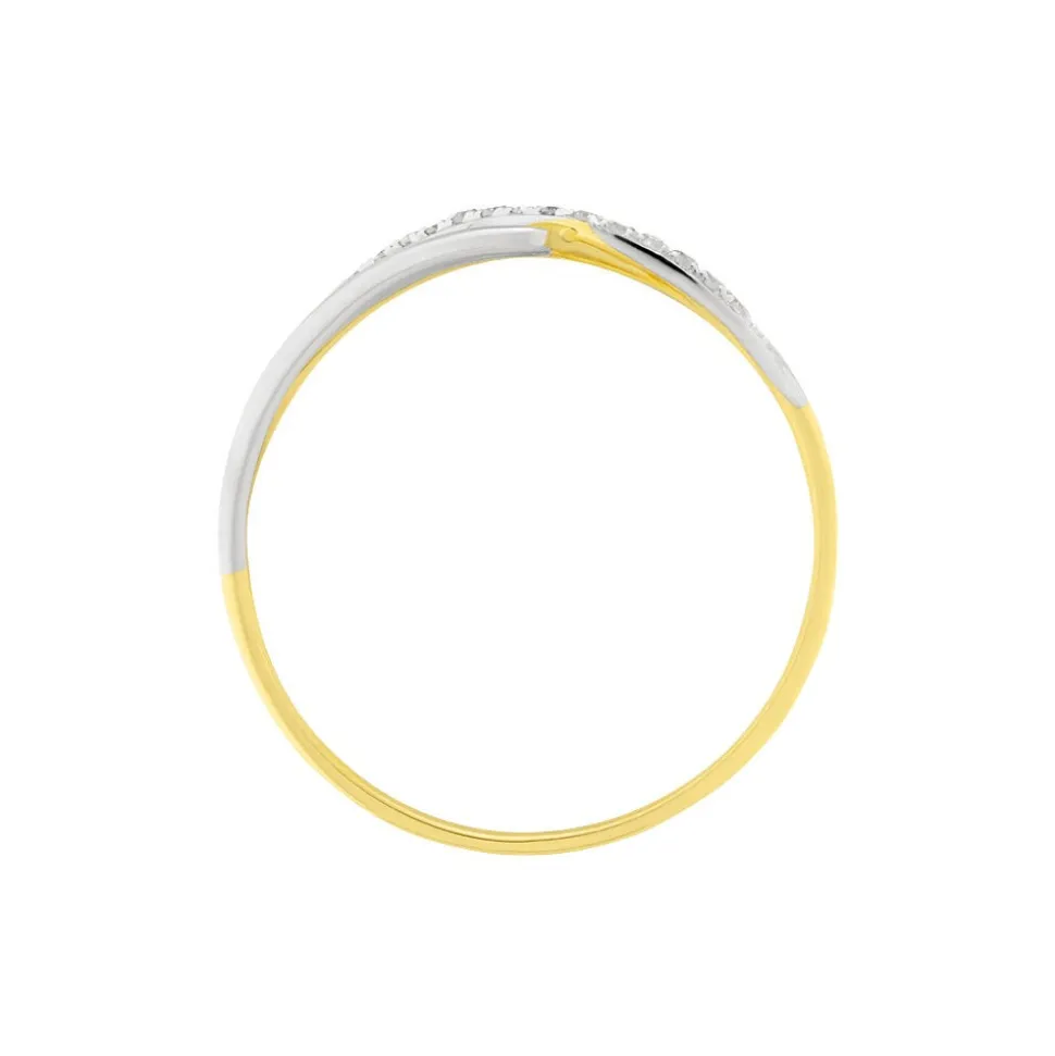 Bague Bodil Or Bicolore Diamant