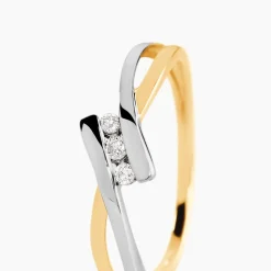 Bague Brixia Or Bicolore Diamant|Marc Orian Clearance